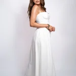 robe en coton blanche femme